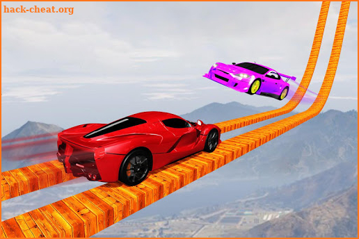 Longest Tightrope Mega Ramp Car Racing Stunts Game screenshot