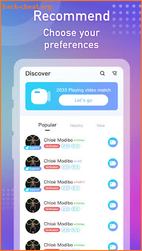 Loofo- Video Chat & Dating App screenshot
