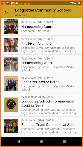 Loogootee Community Schools screenshot