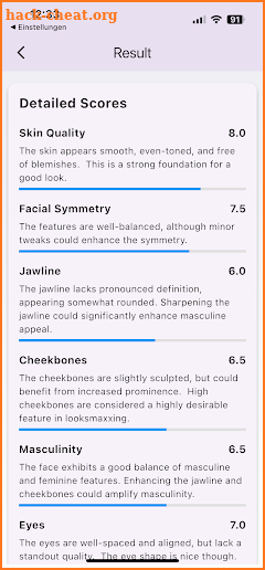 Look & Style Report screenshot