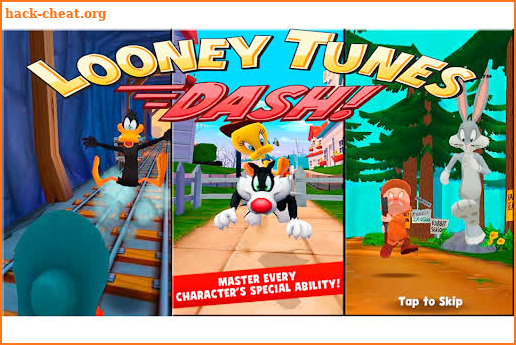 Looney Rush - Open level 16 Rabbit Tunes Dash screenshot