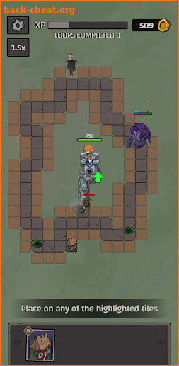 Loop the Spire: Hero Defense screenshot