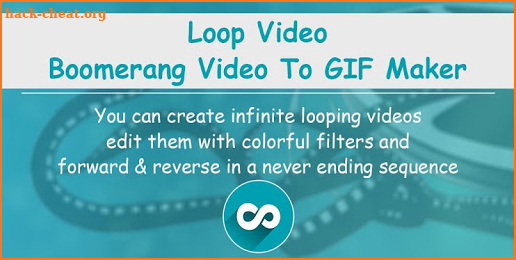 Loop Video - Boomerang Video To GIF Maker screenshot