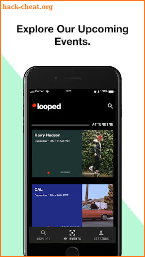 Looped - Celebrity Video Chats screenshot