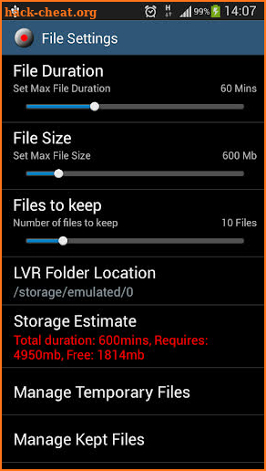 Looping Video Recorder screenshot