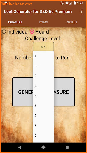 Loot Generator (for D&D 5e) (Ad-Free) screenshot