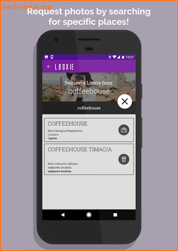 Looxie: Location-Based Photo Requests screenshot