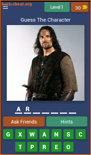 Lord of The Rings Quiz screenshot