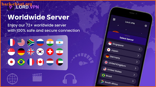 Lord VPN - Fast And Secure screenshot