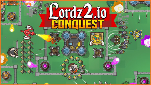 Lordz2.io Conquest - RTS Multiplayer IO Game screenshot