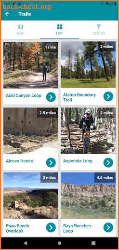 Los Alamos Trails screenshot