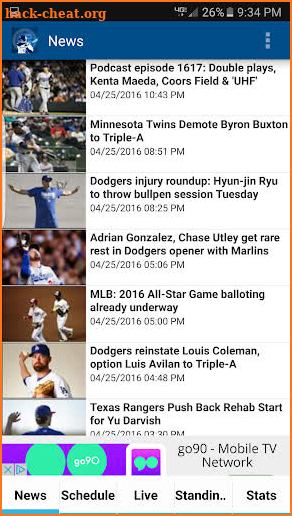Los Angeles Baseball - Dodgers Edition screenshot