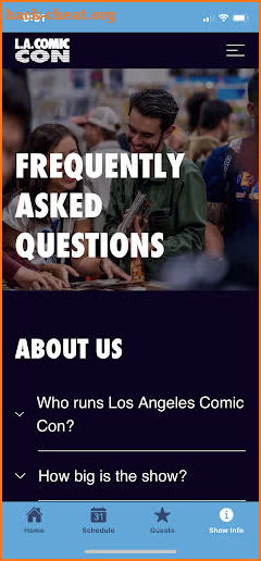 Los Angeles Comic Con screenshot