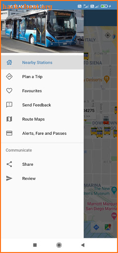Los Angeles Metro Bus & Maps Navigation prediction screenshot