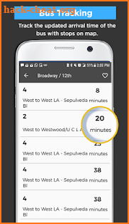 Los Angeles Metro Bus and Train Tracker screenshot