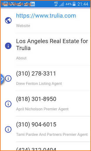 Los Angeles Real Estate for Trulia screenshot