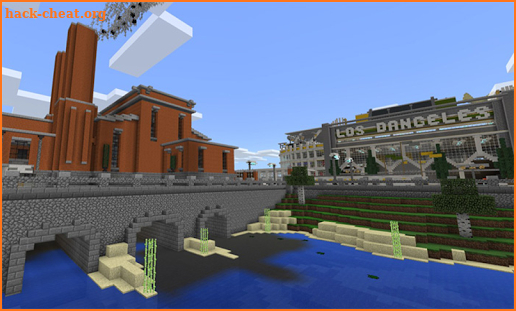 Los Dangeles. Map for Minecraft PE screenshot
