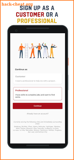 Los Pinos App screenshot