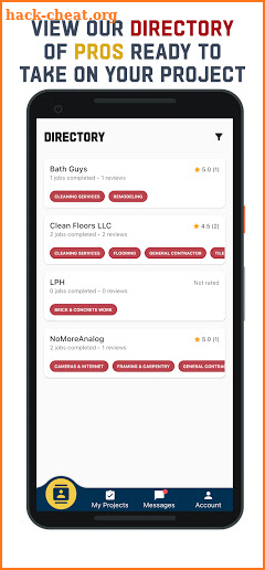 Los Pinos App screenshot