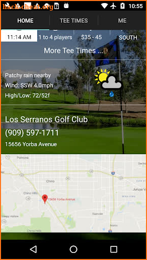 Los Serranos Golf Tee Times screenshot