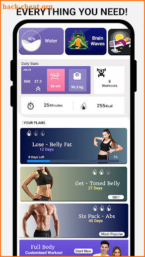 Lose Belly Fat-12 Days at Home screenshot