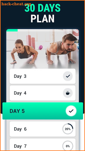 Lose Weight App for Men - Weight Loss in 30 Days screenshot
