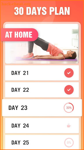 Lose Weight at Home - Home Workout in 30 Days screenshot
