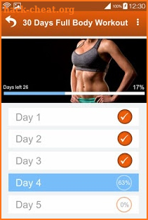 Lose Weight in 30 Days - Home Workout Fitness screenshot