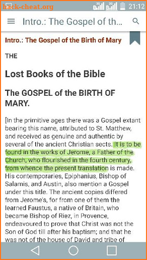 Lost Books of the Bible (Forgotten Bible Books) screenshot