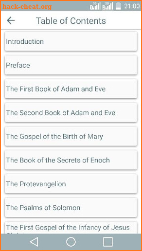 Lost Books of the Bible (Forgotten Bible Books) screenshot