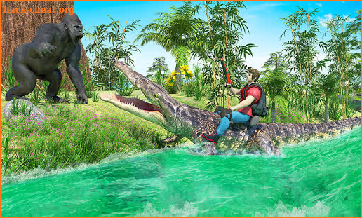 Lost Island Jungle Adventure Hunting Game screenshot