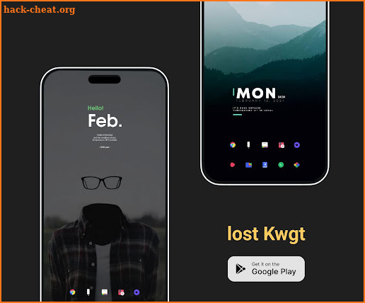 lost KWGT screenshot