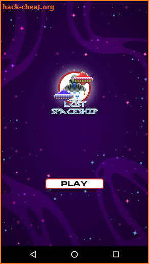 Lost spaceship screenshot