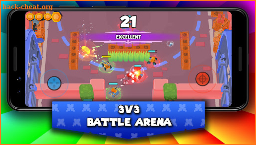Lot of Tanks: 3v3 Battle Arena screenshot