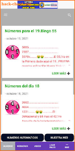 Lotería Florida Dominicana screenshot