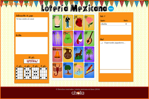 Loteria Mexicana screenshot
