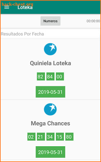 Loterias Dominicanas screenshot