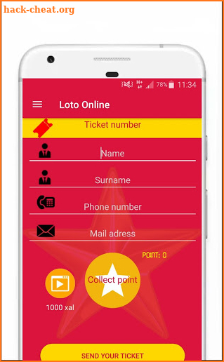 Loto Online screenshot
