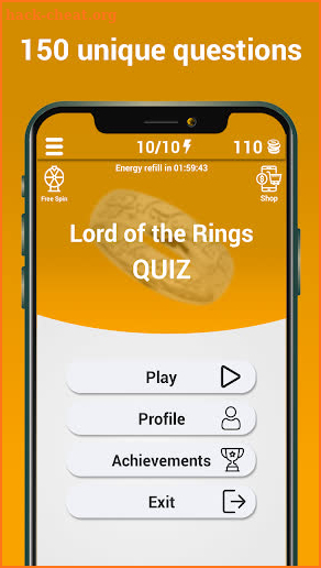 LotR Quiz - Quiz Games screenshot
