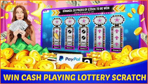 lottery scratchers win money screenshot