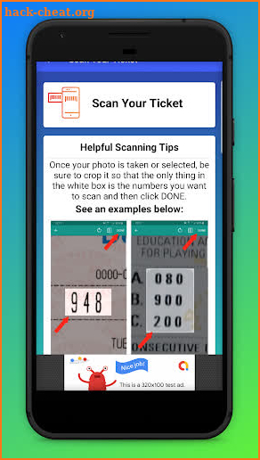 Lottery Ticket Scanner & Lotto Checker screenshot