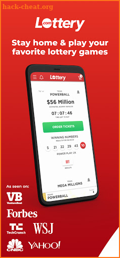 Lottery.com - Lottery Results screenshot