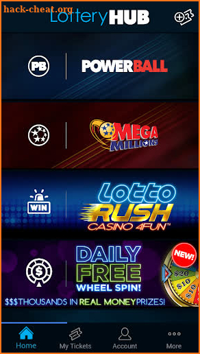 LotteryHUB - Powerball Lottery screenshot