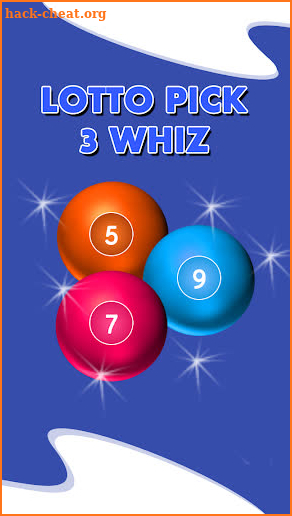 Lotto Pick 3 Whiz screenshot