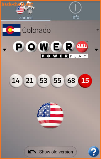 Lotto USA Pro: Algorithm screenshot