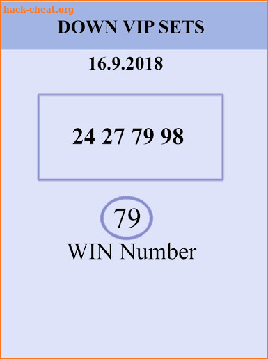 Lotto Vip Down screenshot