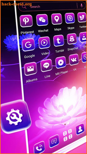 Lotus Light Theme Launcher screenshot