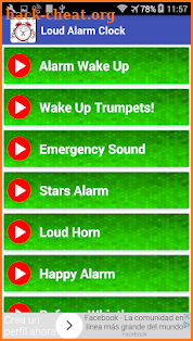 Loud Alarm Clock Ringtones screenshot