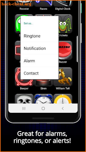 LOUD Alarm Ringtones Pro screenshot