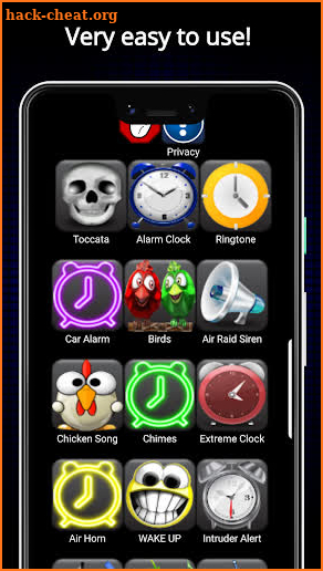 LOUD Alarm Ringtones Pro screenshot